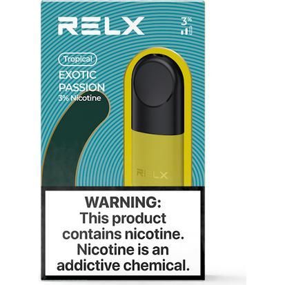Relx 1 Pod Chinola Y Mandarina De 3 Nicotina Exotic Passion 30mg