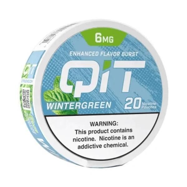 Pouches Qit Wintergreen 6 De Nicotina 1 Unidad