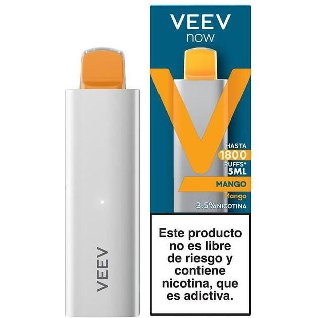 Vaporizador Veev Now 1800 Puffs Mango