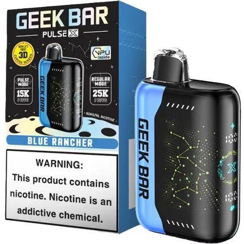 Vape Geek Bar Pulse X 25000 Puffs - Blue Rancher 1 Unidad