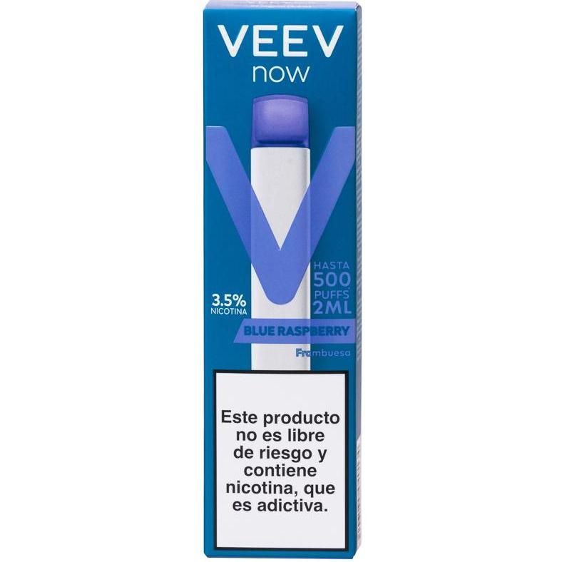 Vaporizador Veev Now 500 Puffs Blue Raspberry