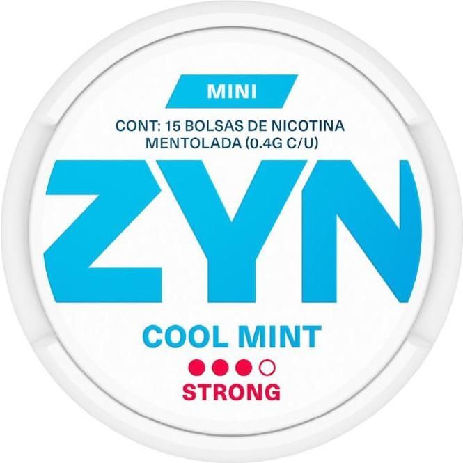 Bolsa De Nicotina Cool Mint Strong Zyn 6 Mg