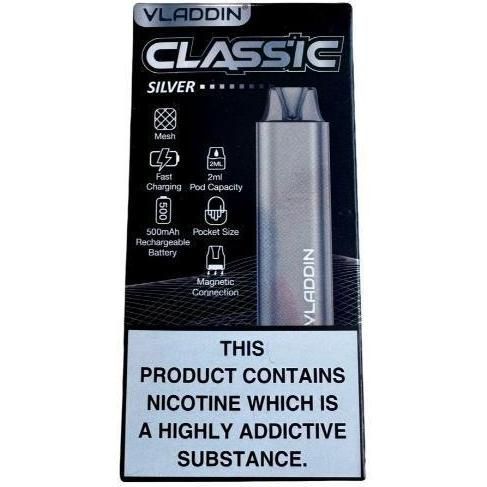 Vape Vladdin Classic Silver 1 Unidad