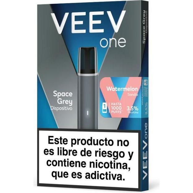Dispositivo Veev One Space Grey + Vape 1000 Puffs Watermelon