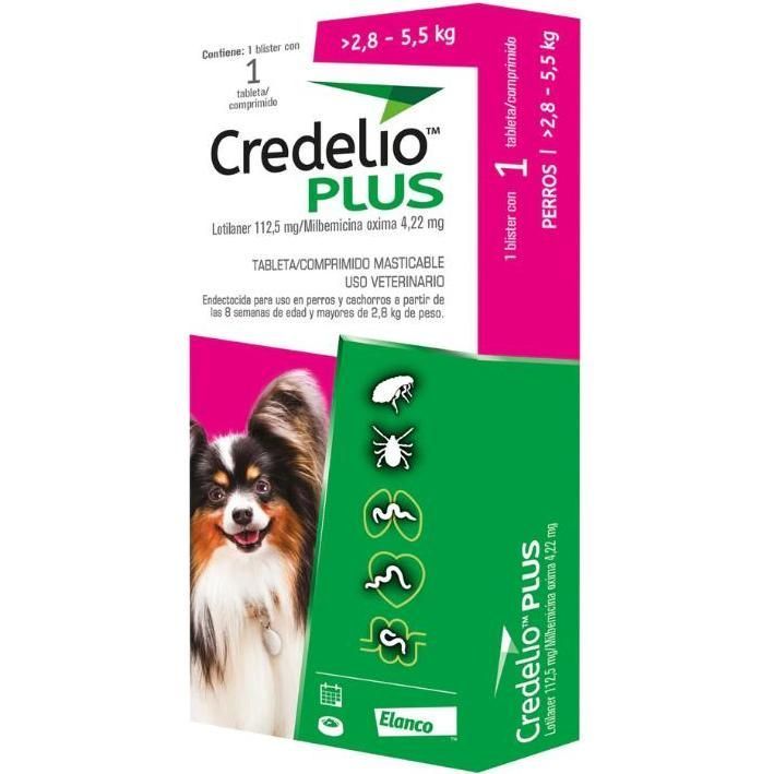 Credelio Plus Tab 112.5 mg (2.8-5.5kg)