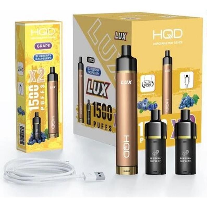 DISPOSITIVO HQD LUX STARTER KIT - DORADO