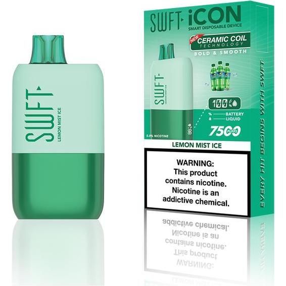 Desechable Swft Icon Lemon Mist Ice 7500 Puffs