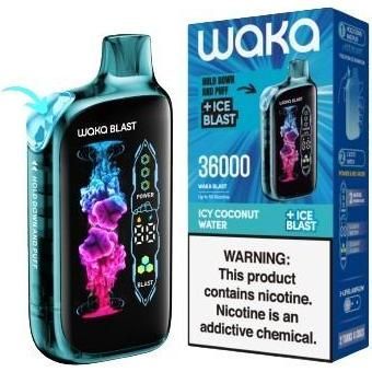 Vape Waka Blast Icy Coconut Water 36.000 Puffs 5% Nicotina