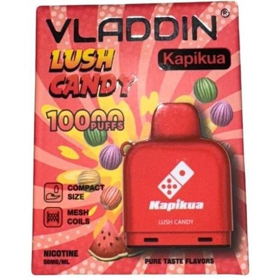 Cartucho Vladdin Kapikua Lush Candy 10000 Puffs 1 Unidad