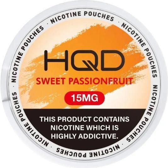 Pouches Hqd Sweet Passionfruit 15 De Nicotina 1 Unidad