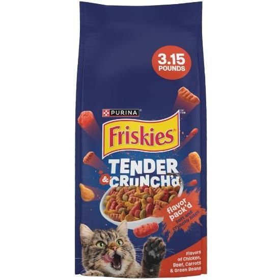 Alimento Para Gato Friskies Adult Tender & Crunch 3.15Lb