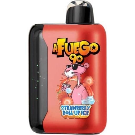 Vape Desechable Afuego90 X Strawberry Roll Up Ice 30000 Puffs 1 Unidad