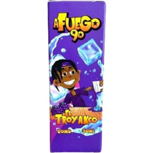 Liquido A Fuego 90 El Troyano Grape Ice 30 ml