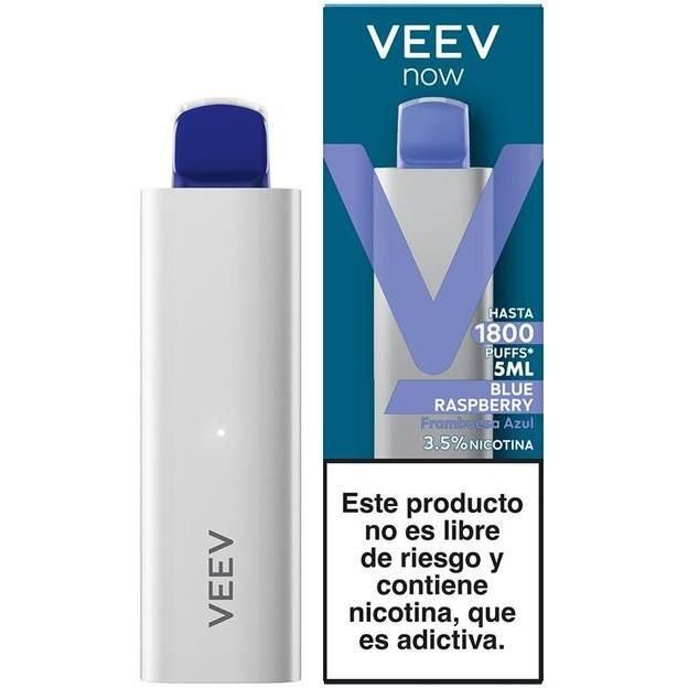 Vaporizador Veev Now 1800 Puffs Blue Raspberry
