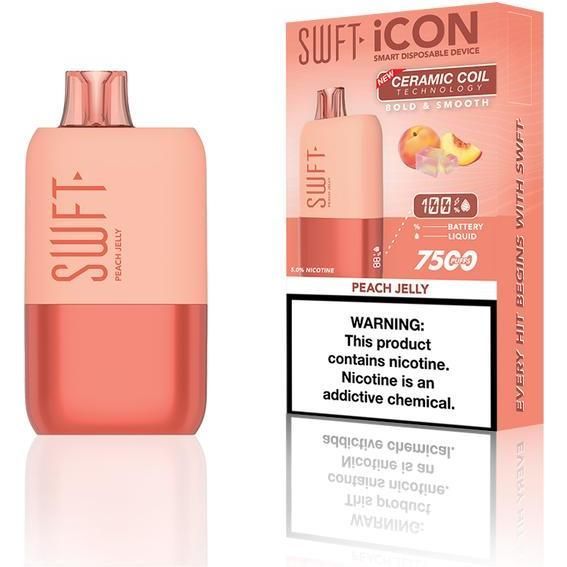 Desechable Swft Icon Peach Jelly 7500 Puffs