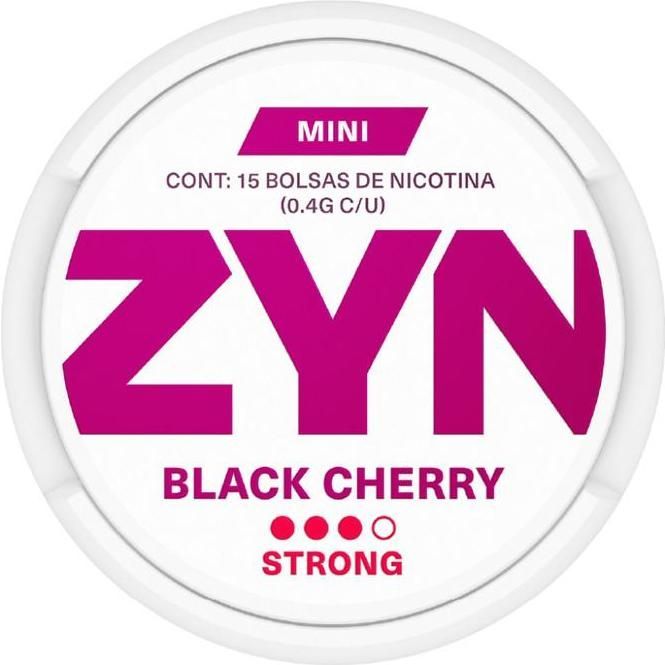 Bolsa De Nicotina Black Cherry Strong Zyn 6 Mg