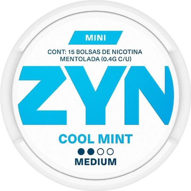 Bolsa de Nicotina ZYN Cool Mint Medium 3 mg