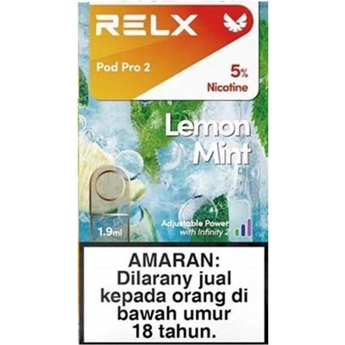 Pods Relx Lemon Mint 50 Nicotine 1 Unidad
