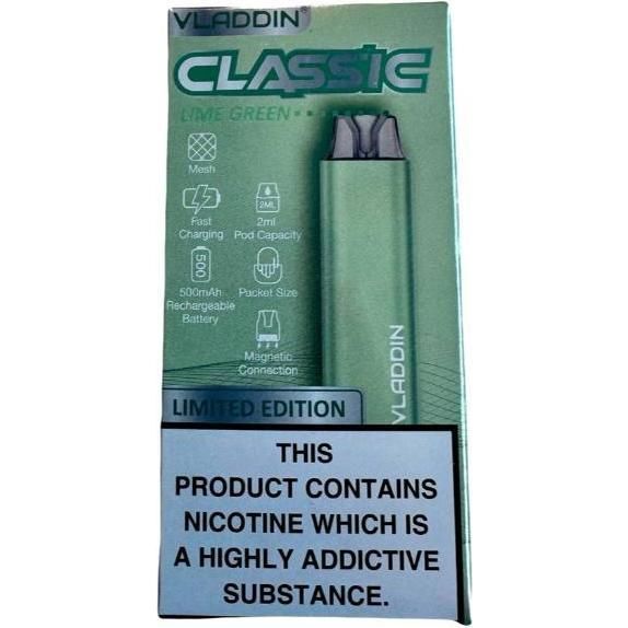 Vape Vladdin Classic Green 1 Unidad