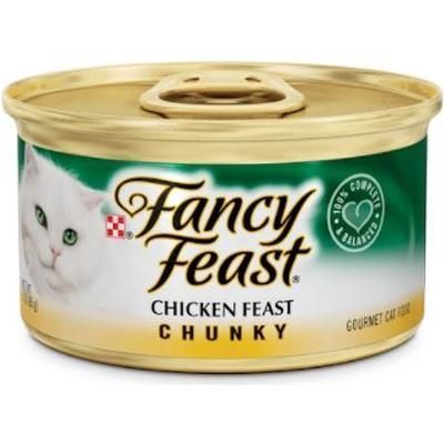 Lata Gato Fancy Feast Pollo en Trozos 85 g