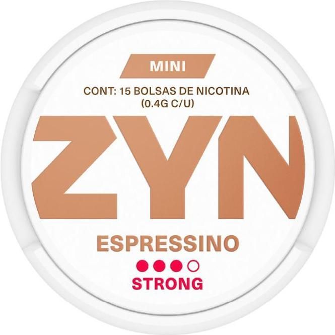 Bolsitas De Nicotina Espressino Strong Zyn 6 g