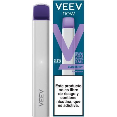 Vaporizador Veev Now 500 Puffs Blueberry