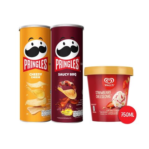 Pringles + Wall's Tub Strawberry Cheesecake delivery near you ...