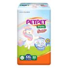 Petpet Pants Gold+ Super Jumbo Pack XXL (Didi & Friends) 32 Pieces