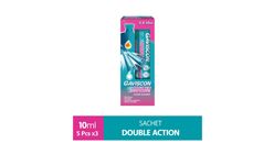 Gaviscon Double Action Liquid Sachet 10ml (5Pcs x 3)