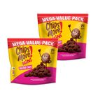 Chipsmore Mini Double Choc Cookie Mega Value Pack 14pcs x 28g x2