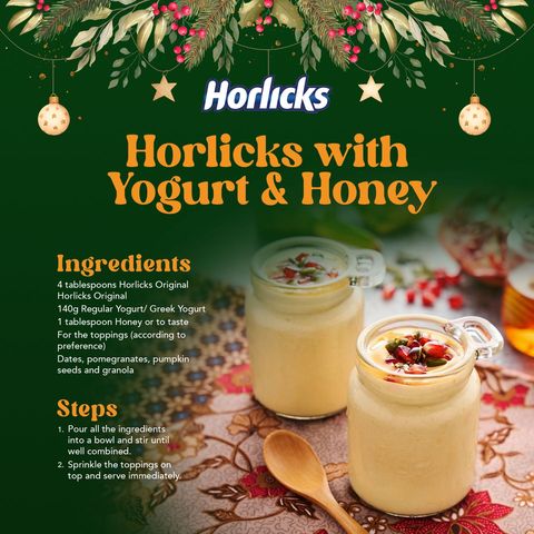 Horlicks with Yoghurt & Honey
