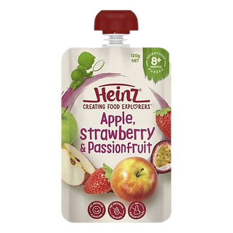 Heinz Baby Food Strawberry Appel Passionfruit | 120 g