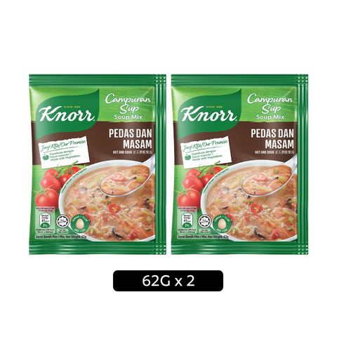 Knorr Soup Hot & Sour (62g x 2)