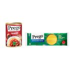 Prego Traditional Pasta Sauce 300g + Prego Fettuccine Pasta 500 g 