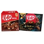  Kitkat Dark Borneo Chocolate 52% Sharebag 8 Pieces x 17g + Kitkat Mini Stick Multi Packet 6 Pieces x 45ml