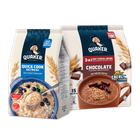 Quaker Quick Cook 800g + Quaker 3 in 1 Chocolate 15's