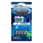 Gillette Blue 3x Flexi Refresh 4 Pieces | 1017104