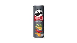 Pringles Potato Crisps Hot and Spicy Flavour 102g