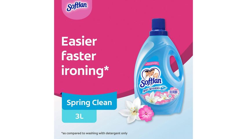 Softlan Fabric Conditioner Anti Wrinkles 3L