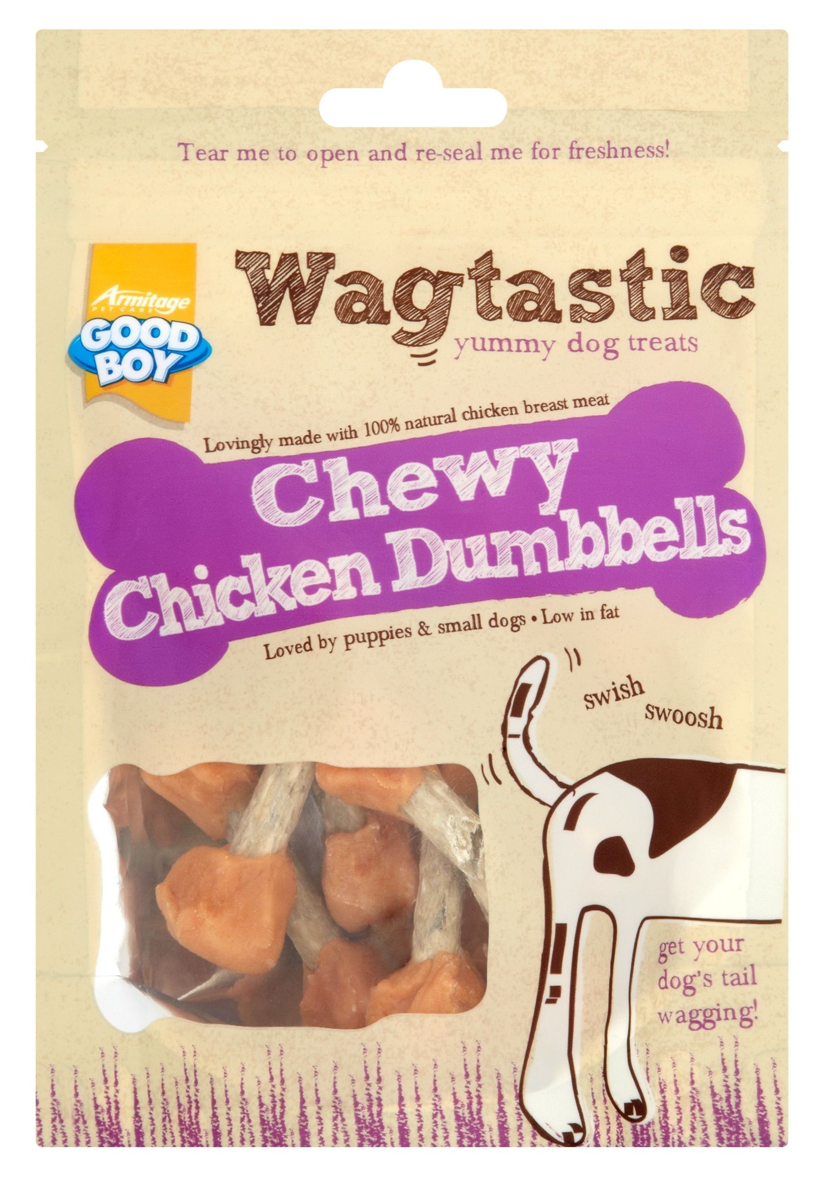 Webbox Doggy Delight Reward Treats For Small & Medium Breeds - Soft Beef & Chicken Sticks, Puppy & Adult Dogs
