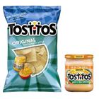 Tostitos Original Restaurant Style White Corn Tortilla Chips Snacks 10oz + Tostitos Con Queso 15oz
