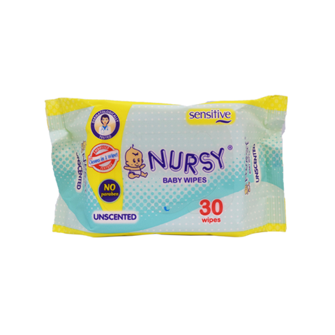 Buy Nursy Baby Wipes Unscented 30s from Pandamart: Up to 50% off