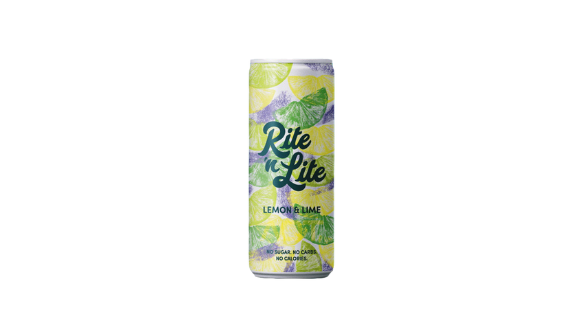 Rite 'n Lite Lemon and Lime Carbonated Flavored Drink Can 250ml ...