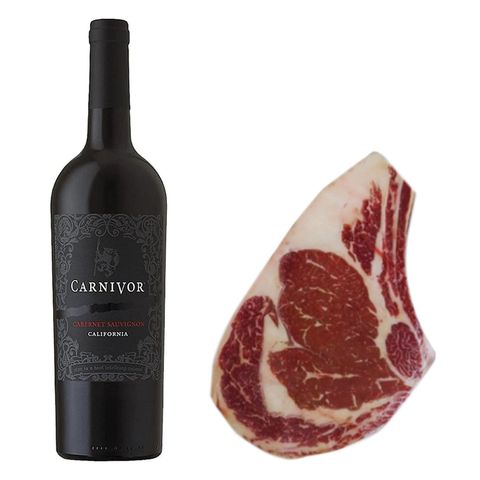 Carnivor Cabernet Sauvignon + US Angus Beef Ribeye Steak