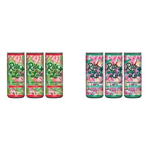 Assorted Rite 'n Lite: Rite 'n Lite Strawberry + Kiwi 250ml and Rite 'n Lite Watermelon + Apple 250ml Bundle of 6