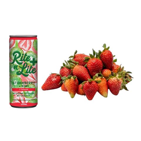Fruity Pair 3: Rite 'n Lite Strawberry + Kiwi 250ml + Dizon Farms Local Strawberry 250g