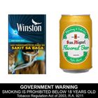 Buy Winston Mint Burst Max 20 Pieces + San Miguel Flavored Beer Apple 330ml