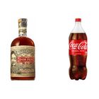 Rum Coke: Don Papa Rum 700ml + Coke Regular Bottle 1.5L