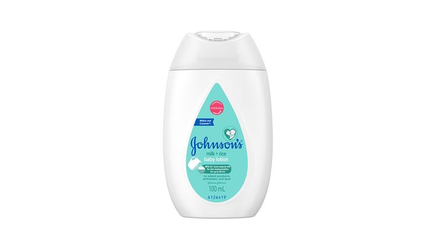 Johnson's Baby Lotion Milk+Rice 100ml