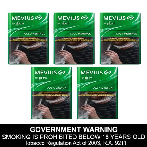 Mevius for Ploom Cold Menthol 5 x 20 Pieces
